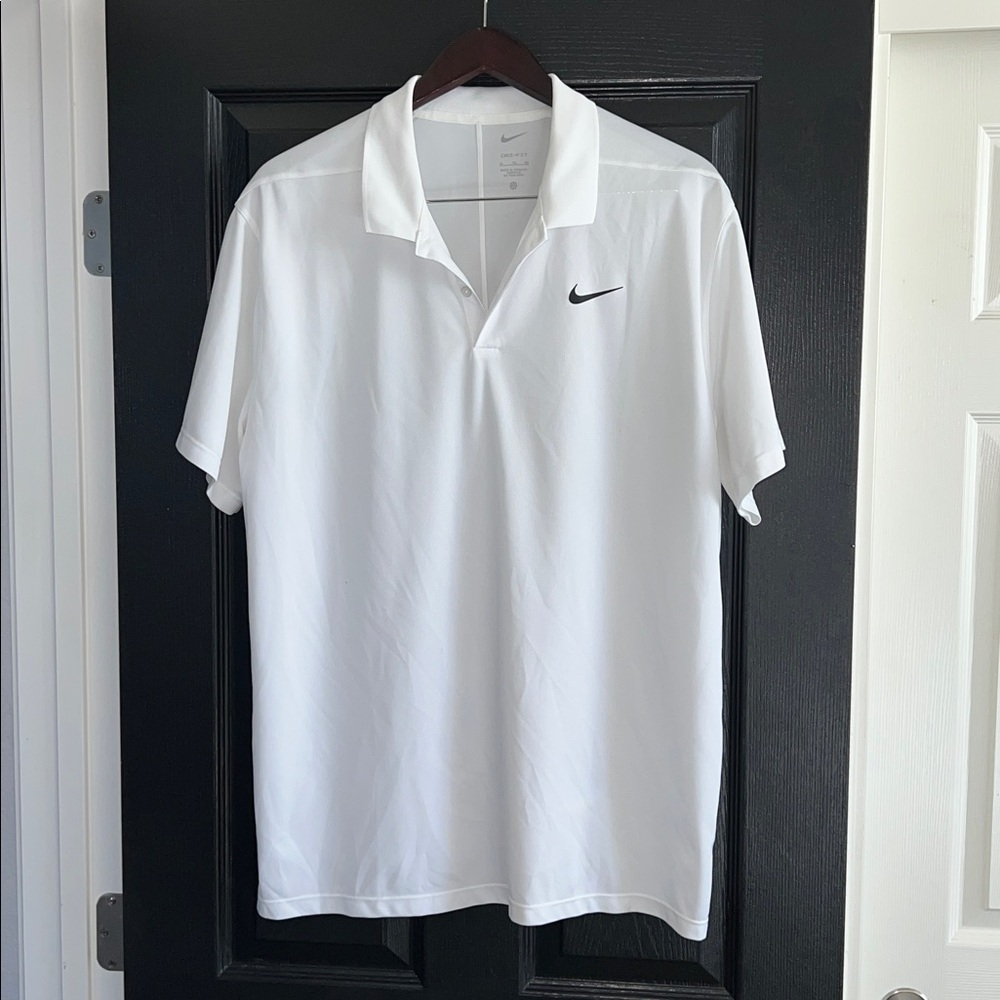 Nike Men's Classic White Polo Shirt